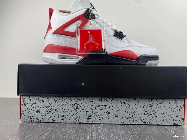Rep TBK Jordan 4 Air Cement DH6927-161 Red 0702